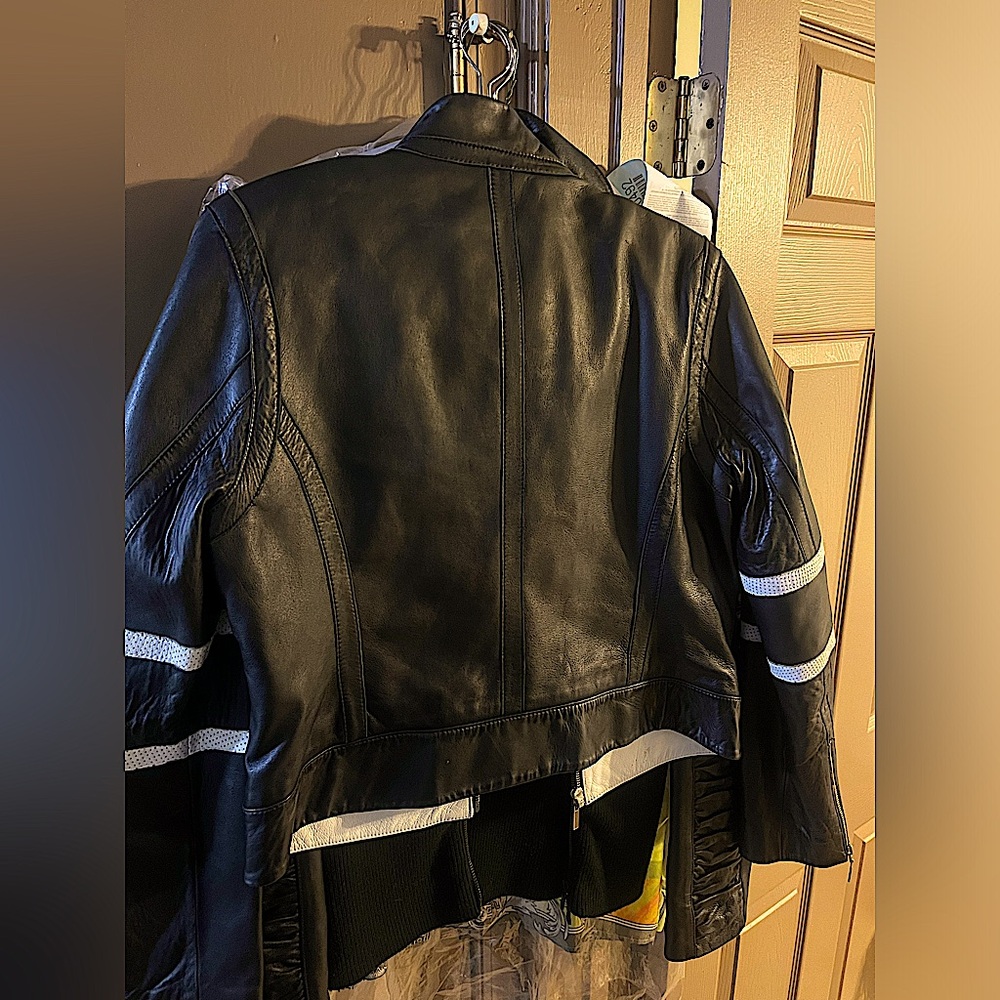 Wilsons Leather Crop Leather Jacket